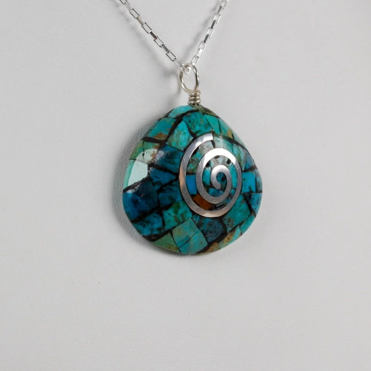 Kewa Turquoise Mosaic Shell