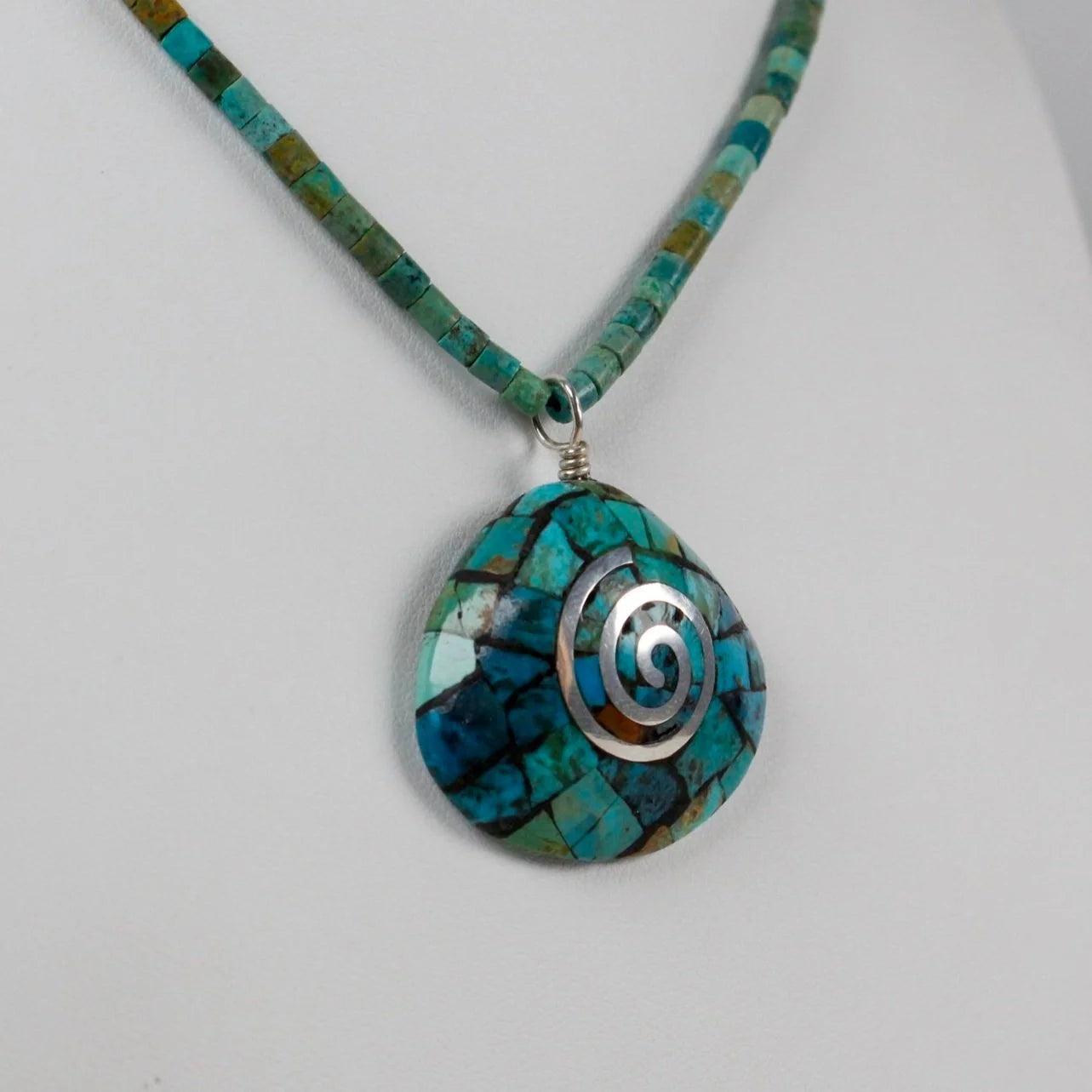 Kewa Turquoise Mosaic Shell