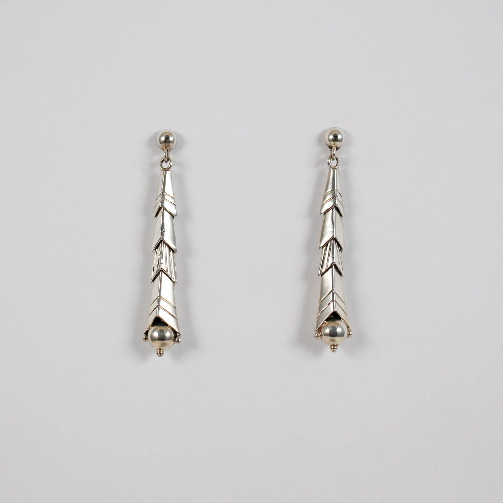 William Spratling - Deco Arrows Earrings