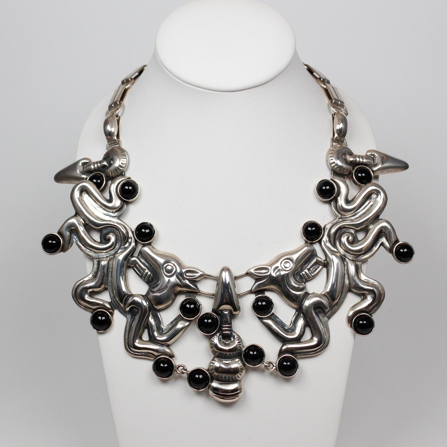William Spratling - Double Jaguar collar