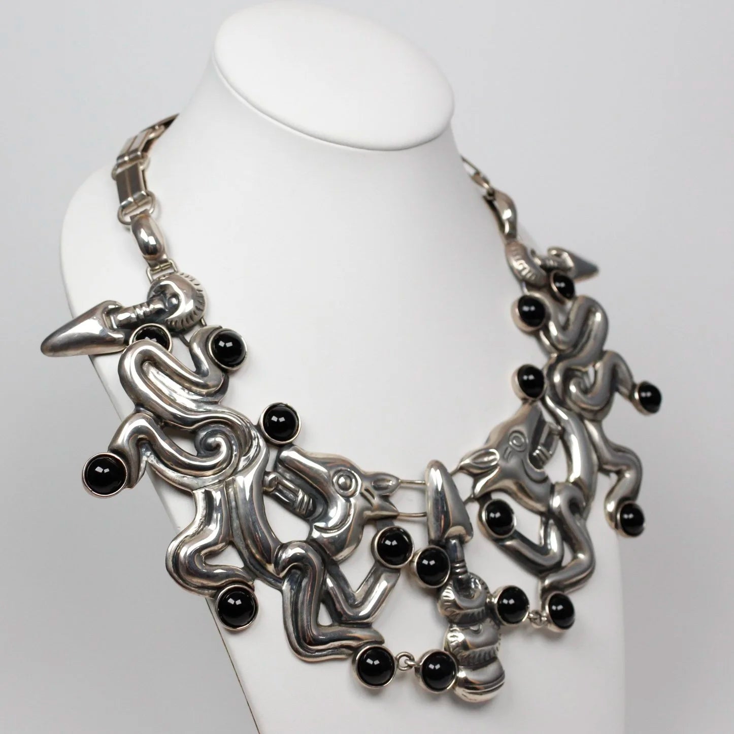 William Spratling - Double Jaguar collar