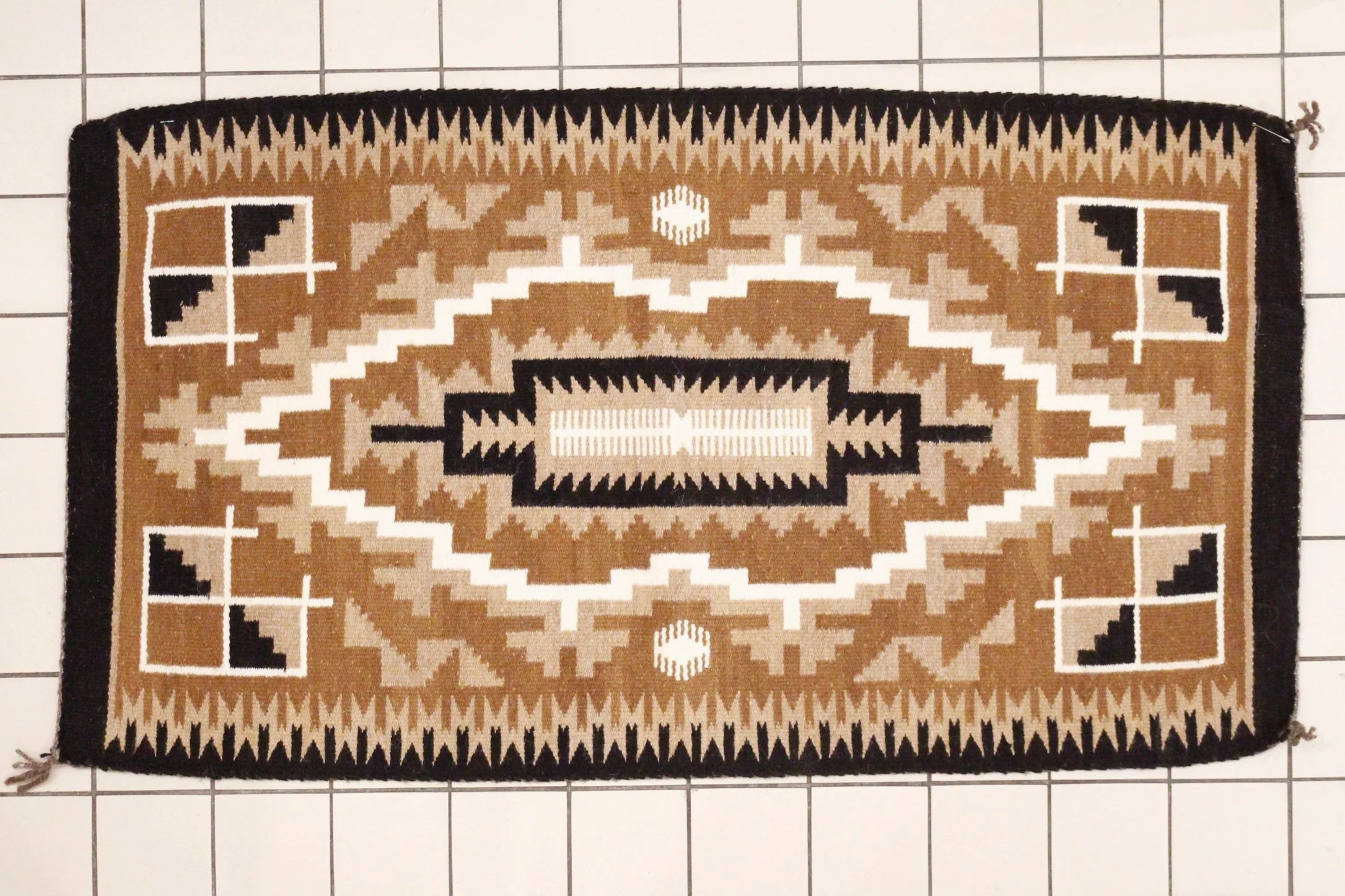Two Grey Hills Rug by Rena Charley 41" x 23"