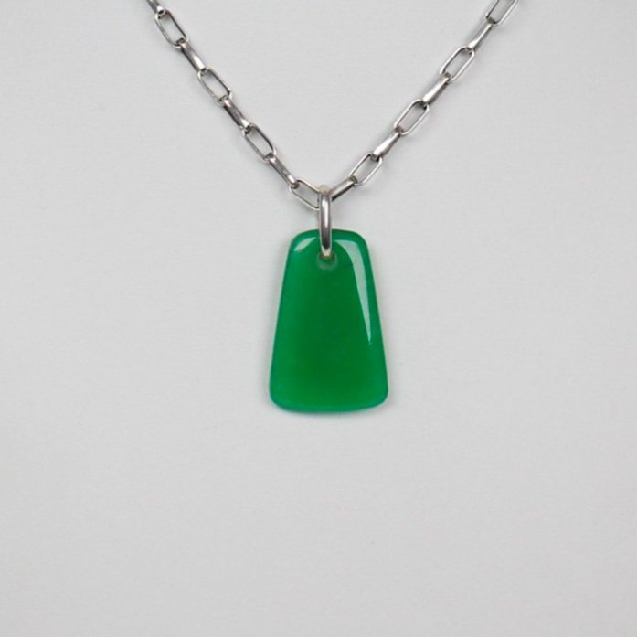 Sebastian Cilento - Burmese Jade "Maya" Pendant