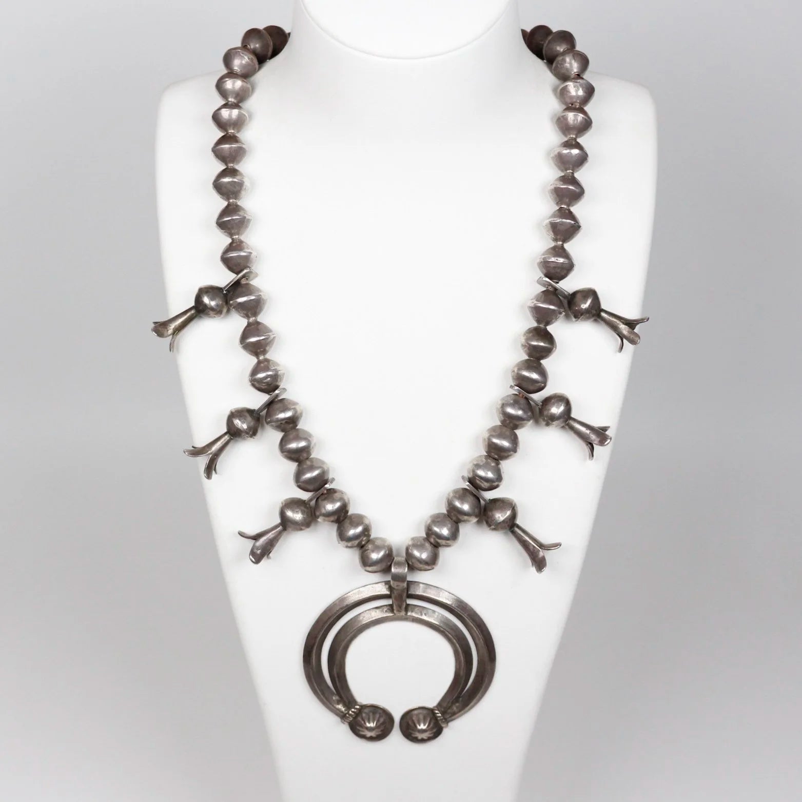 1890's Squash Blossom Necklace