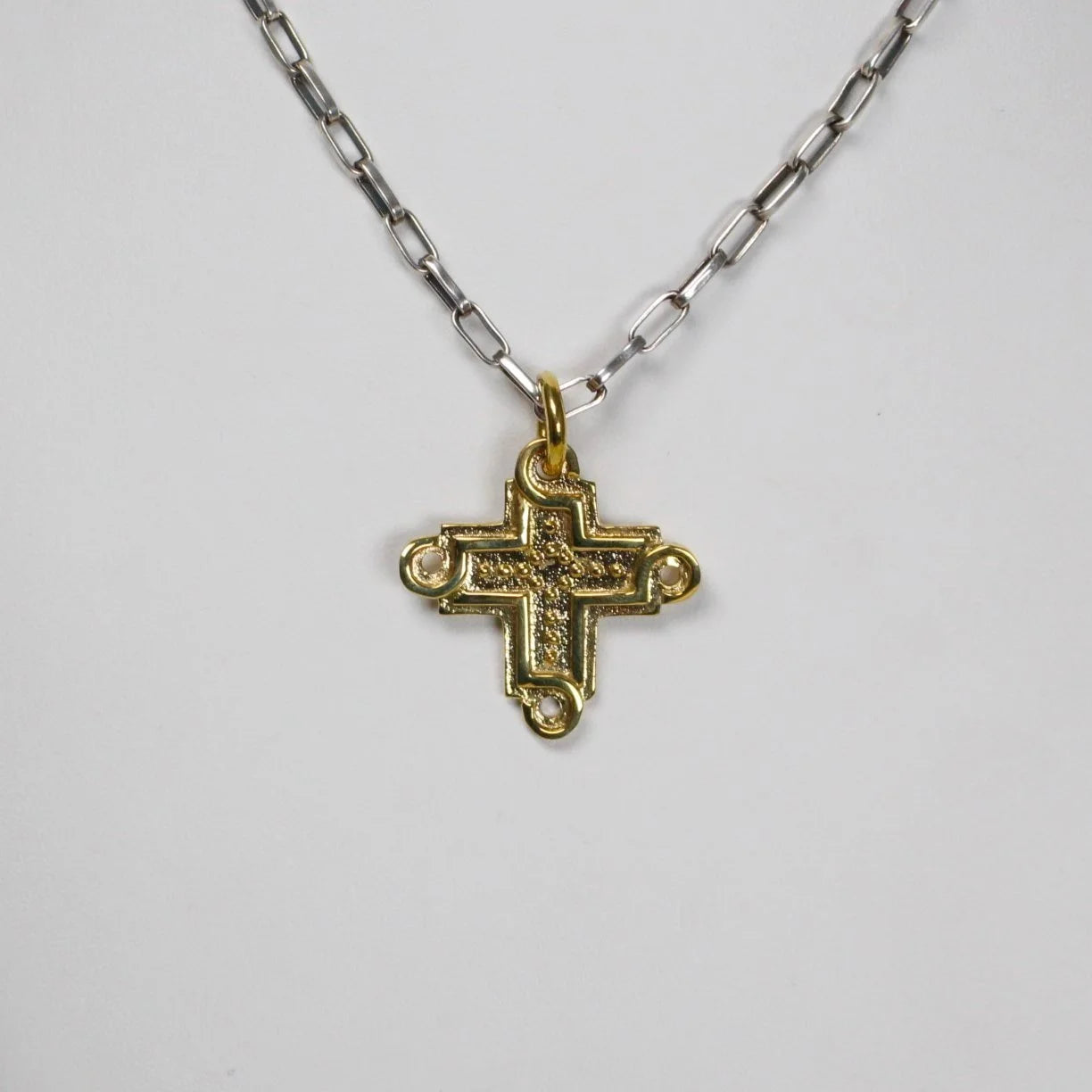 B.C. for South West Trader - Maya Cross - Brass Nano-plated