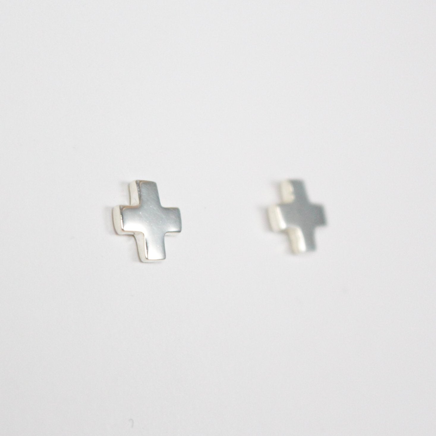 B.C. for South West Trader - Plains Star Earrings - Matte Brushed Silver