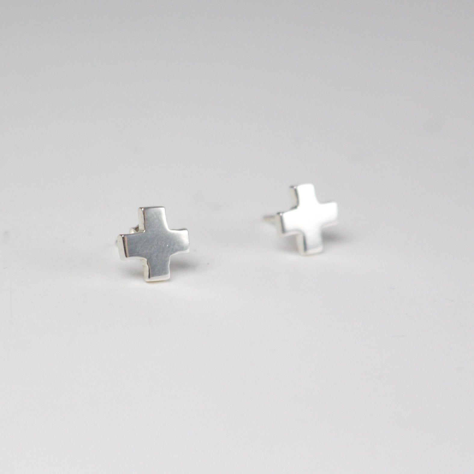 B.C. for South West Trader - Plains Star Earrings - Matte Brushed Silver