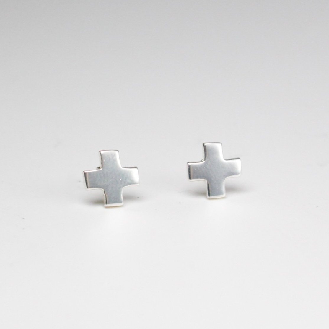 B.C. for South West Trader - Plains Star Earrings - Matte Brushed Silver