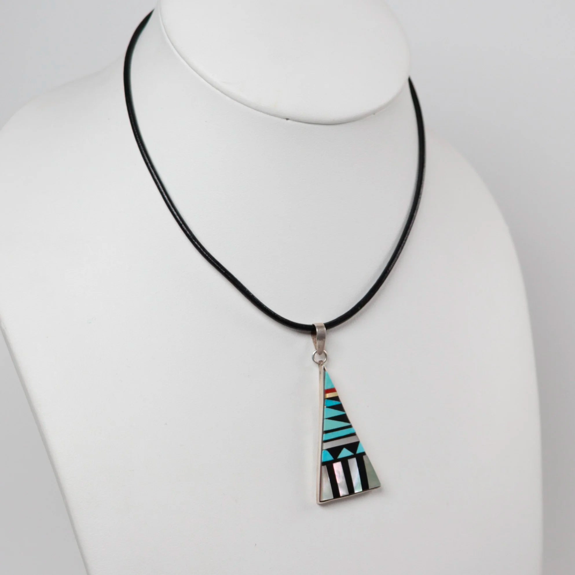 Zuni Inlay Pendant