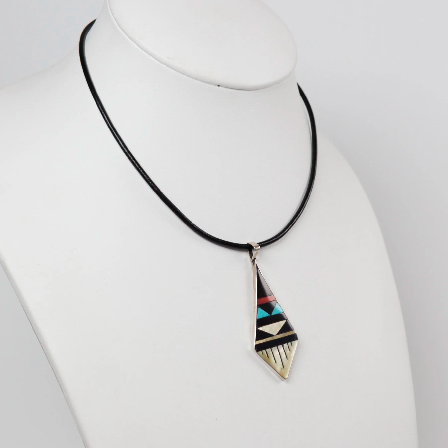 Zuni Inlay Pendant