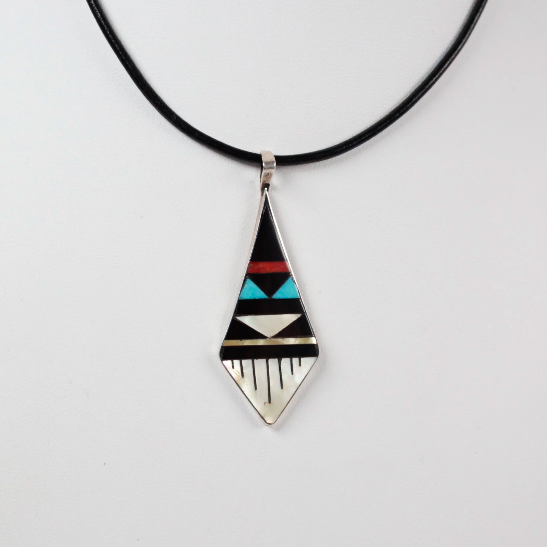Zuni Inlay Pendant
