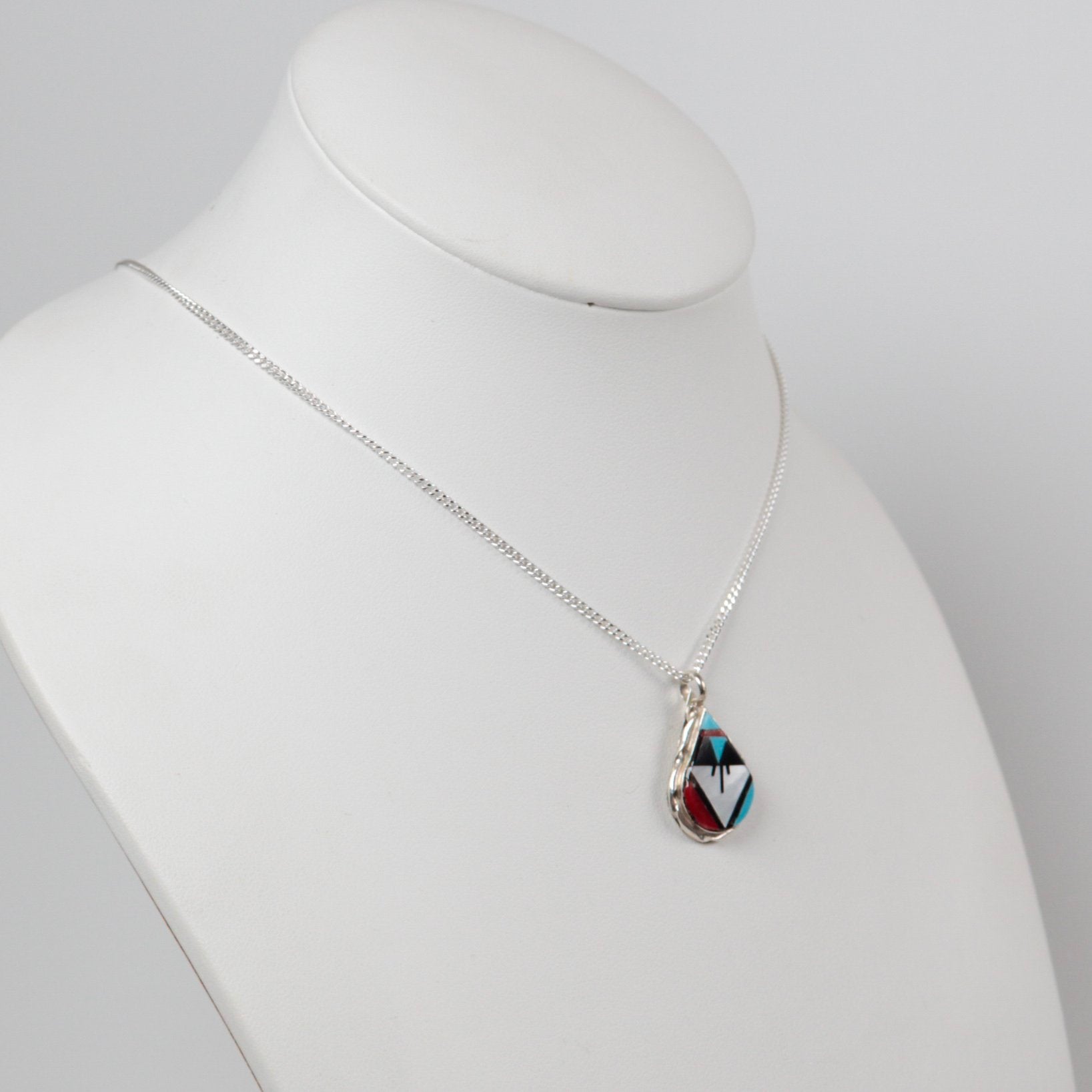 Zuni Inlay Pendant