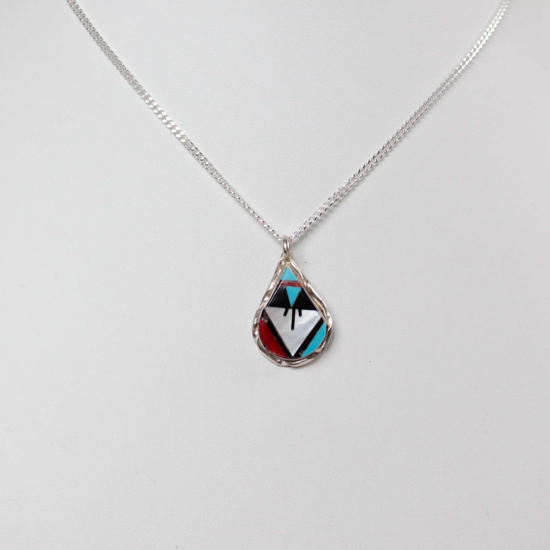 Zuni Inlay Pendant