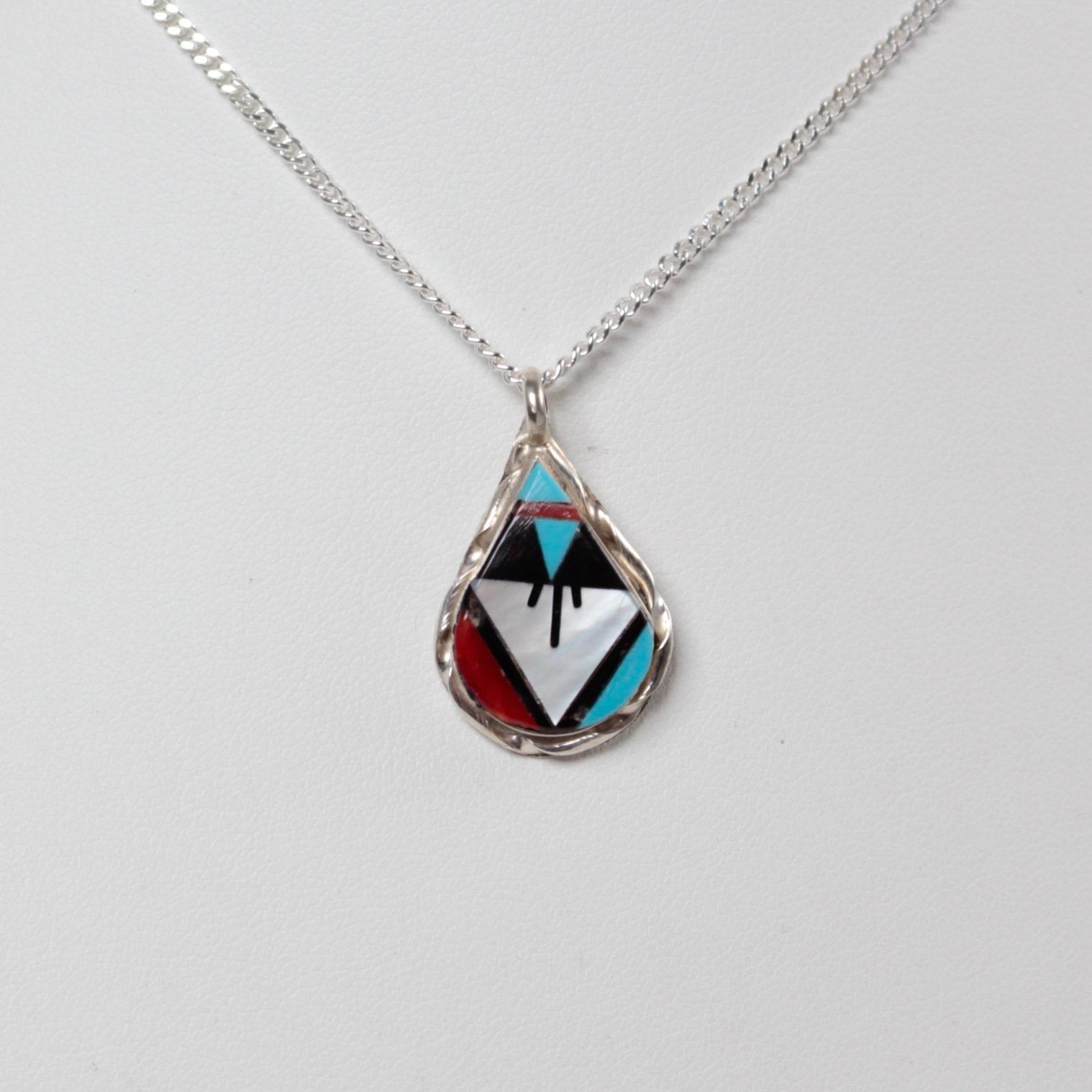 Zuni Inlay Pendant