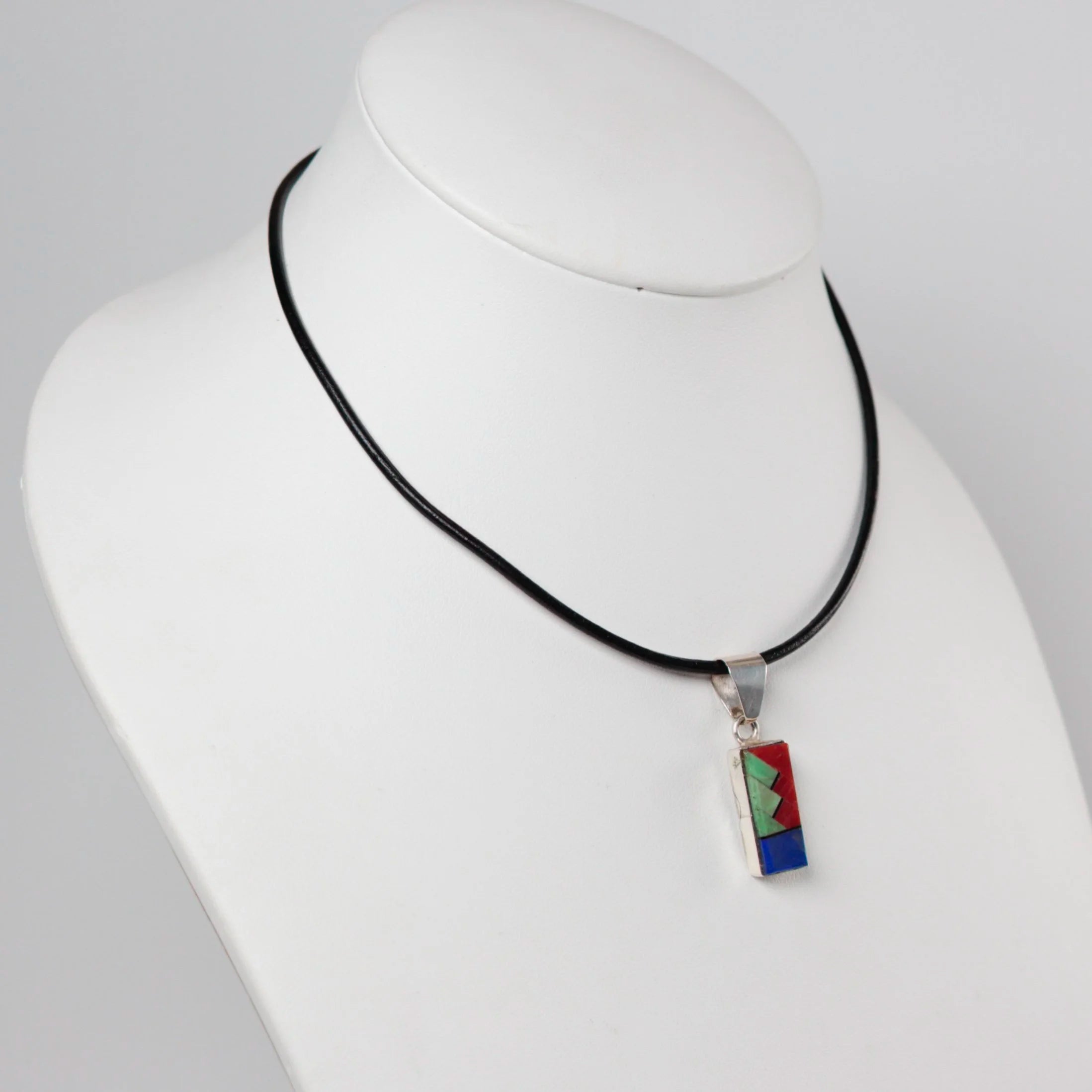 Zuni Inlay Pendant
