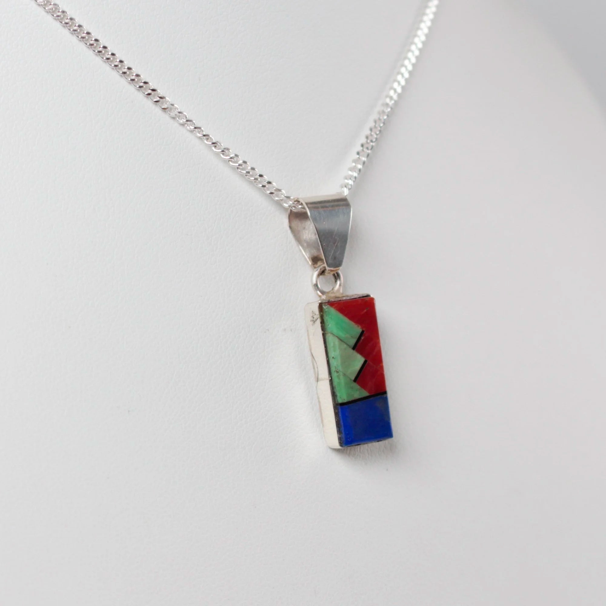 Zuni Inlay Pendant