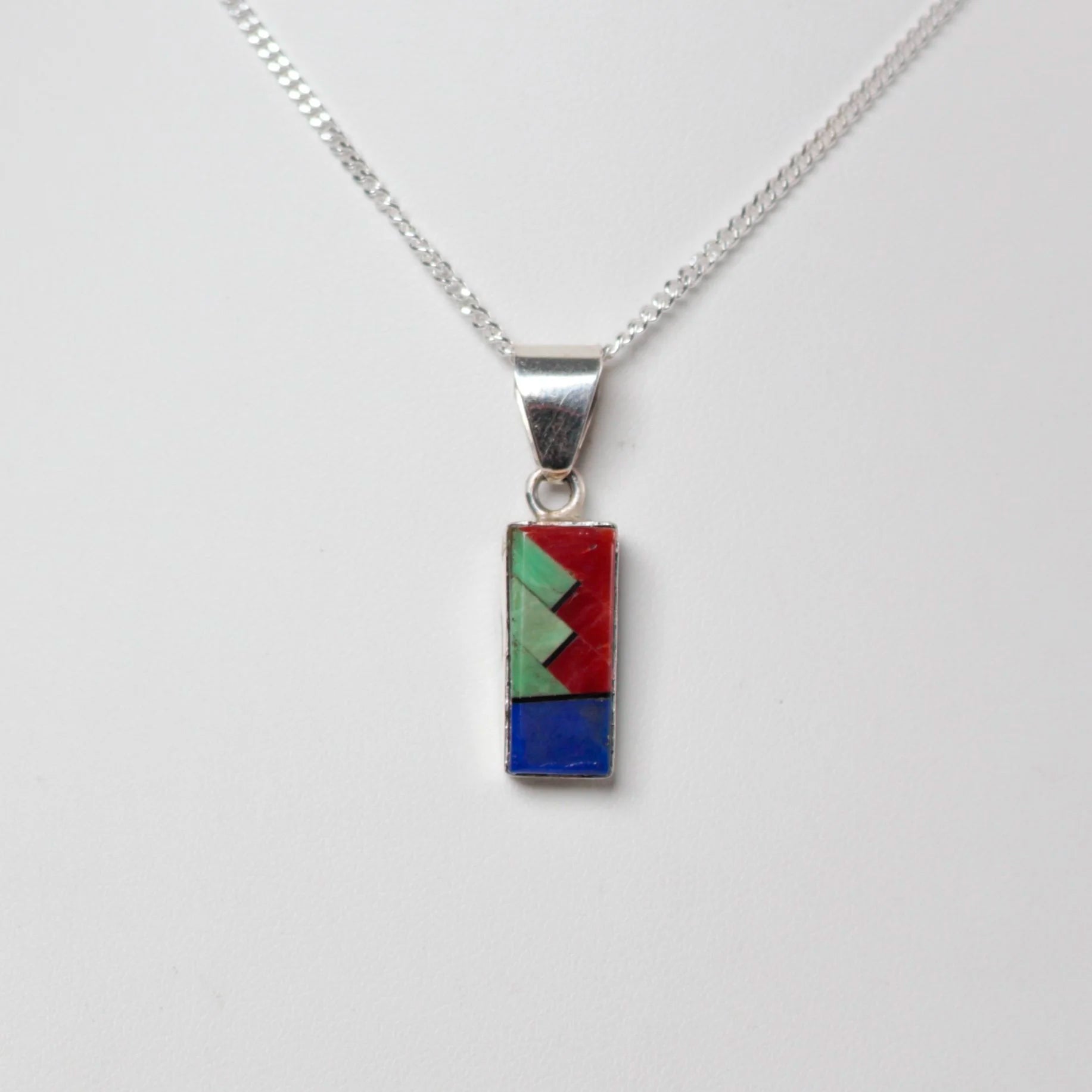 Zuni Inlay Pendant