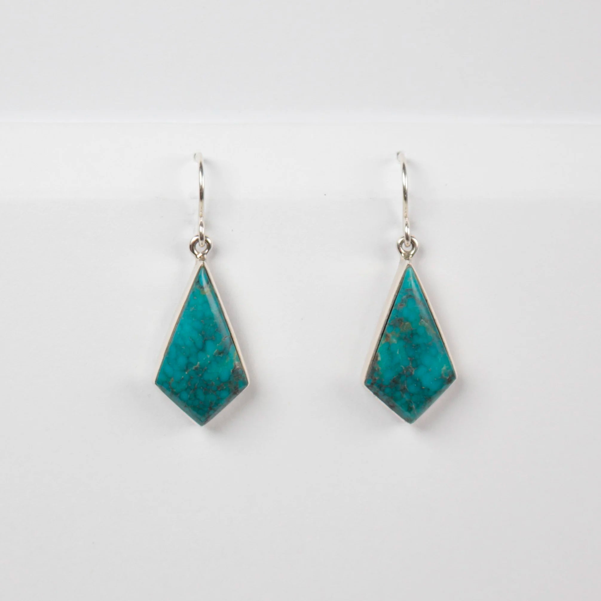 Modernist Navajo Turquoise Drops