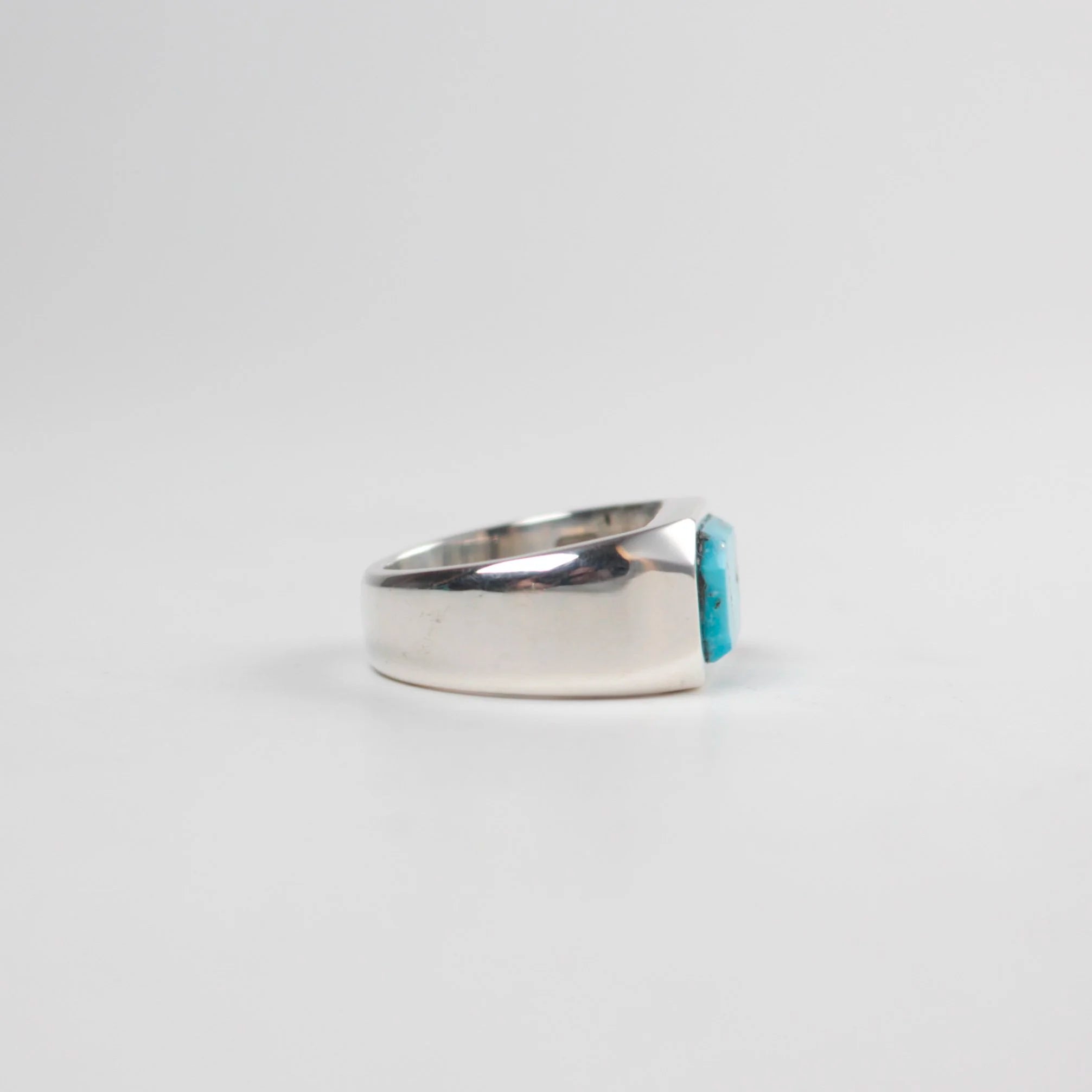 Sebastian Cilento - Narrow Brooklyn - Blue Bird Turquoise - Emerald Cut
