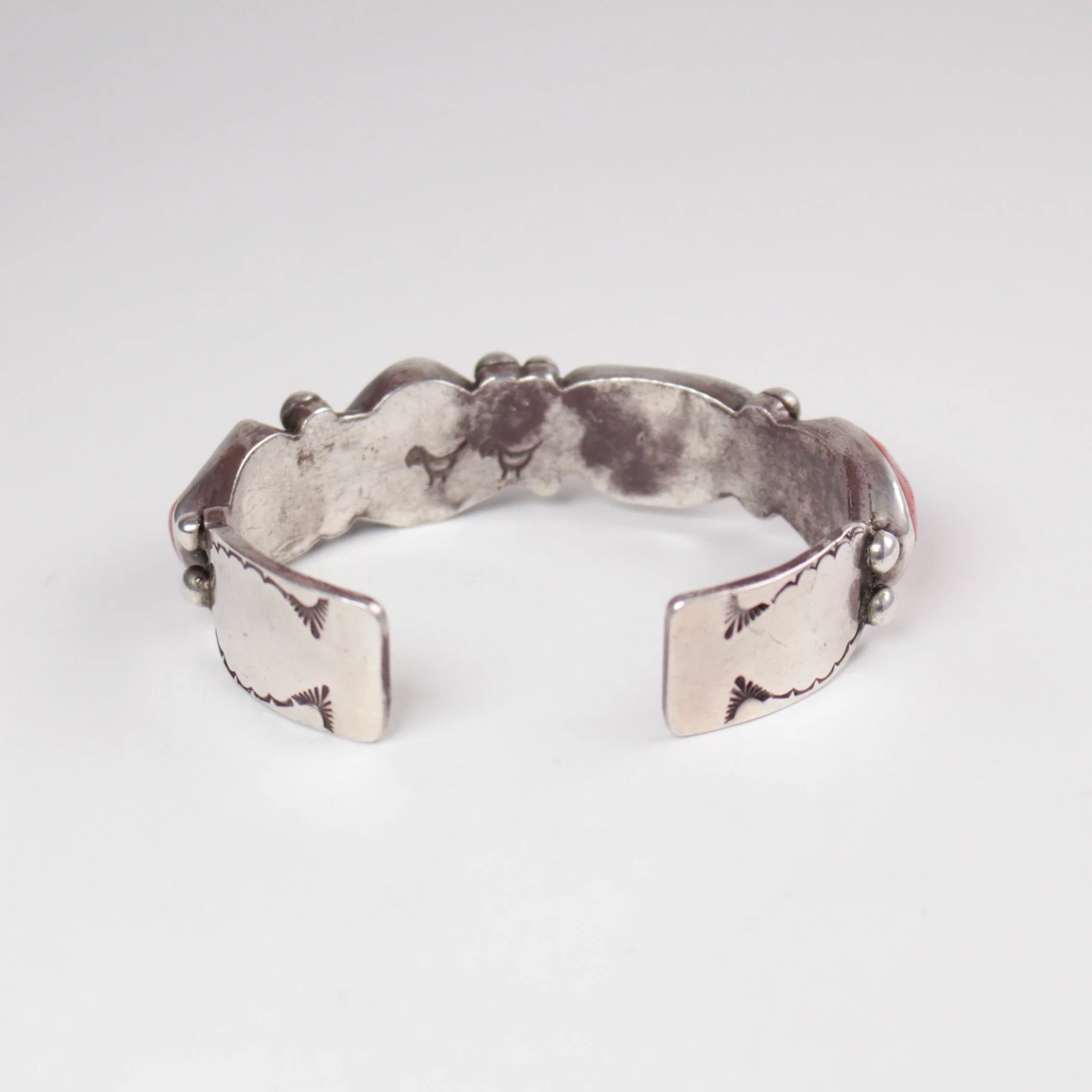 Mike Bird Romero Coral Inlay Cuff