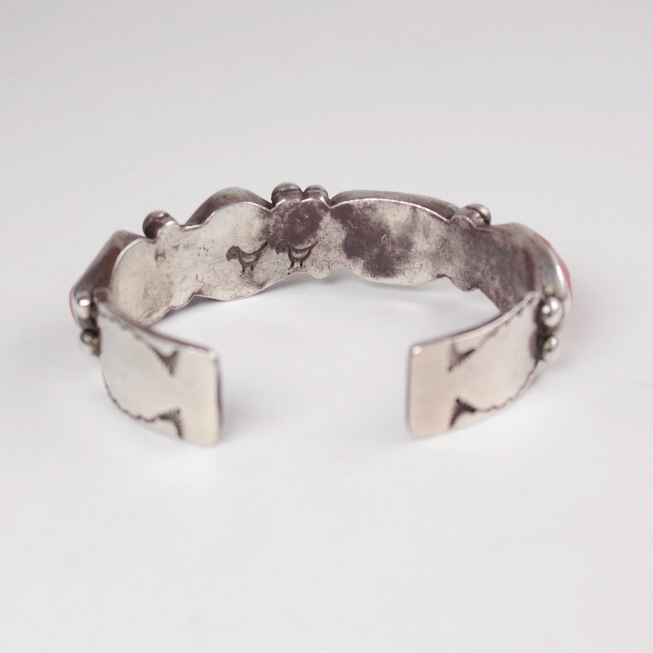 Mike Bird Romero Coral Inlay Cuff