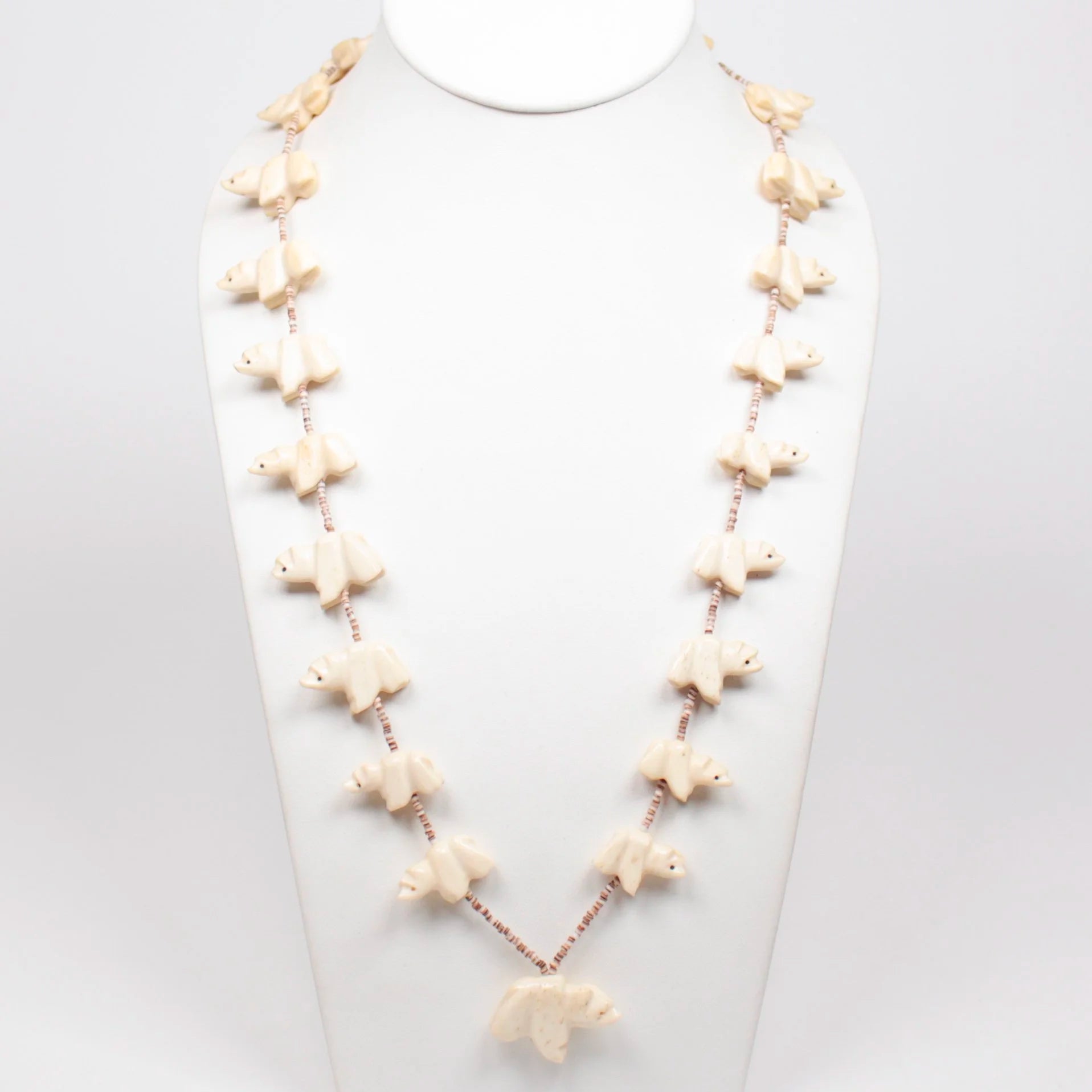 Zuni Bear Fetish Necklace