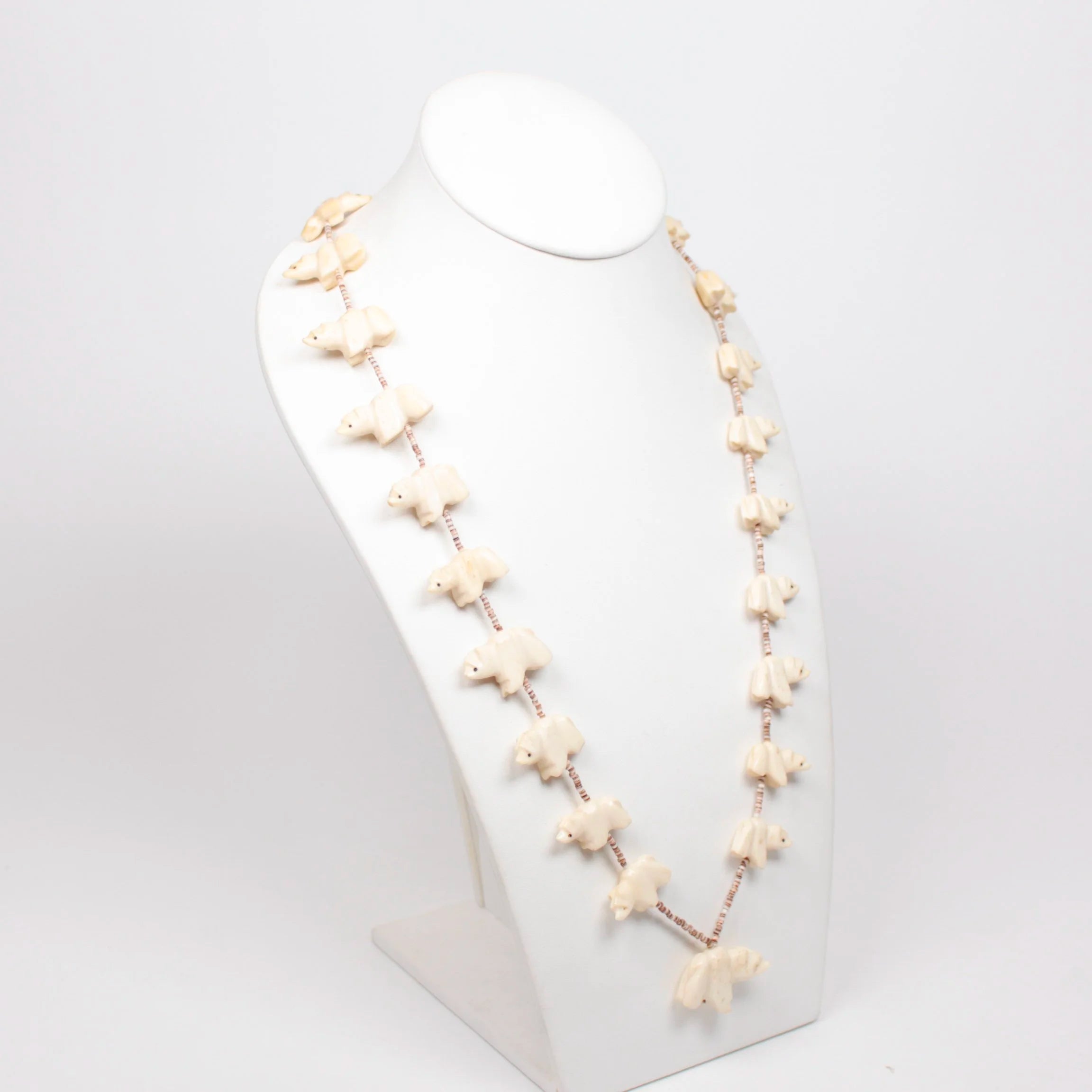 Zuni Bear Fetish Necklace