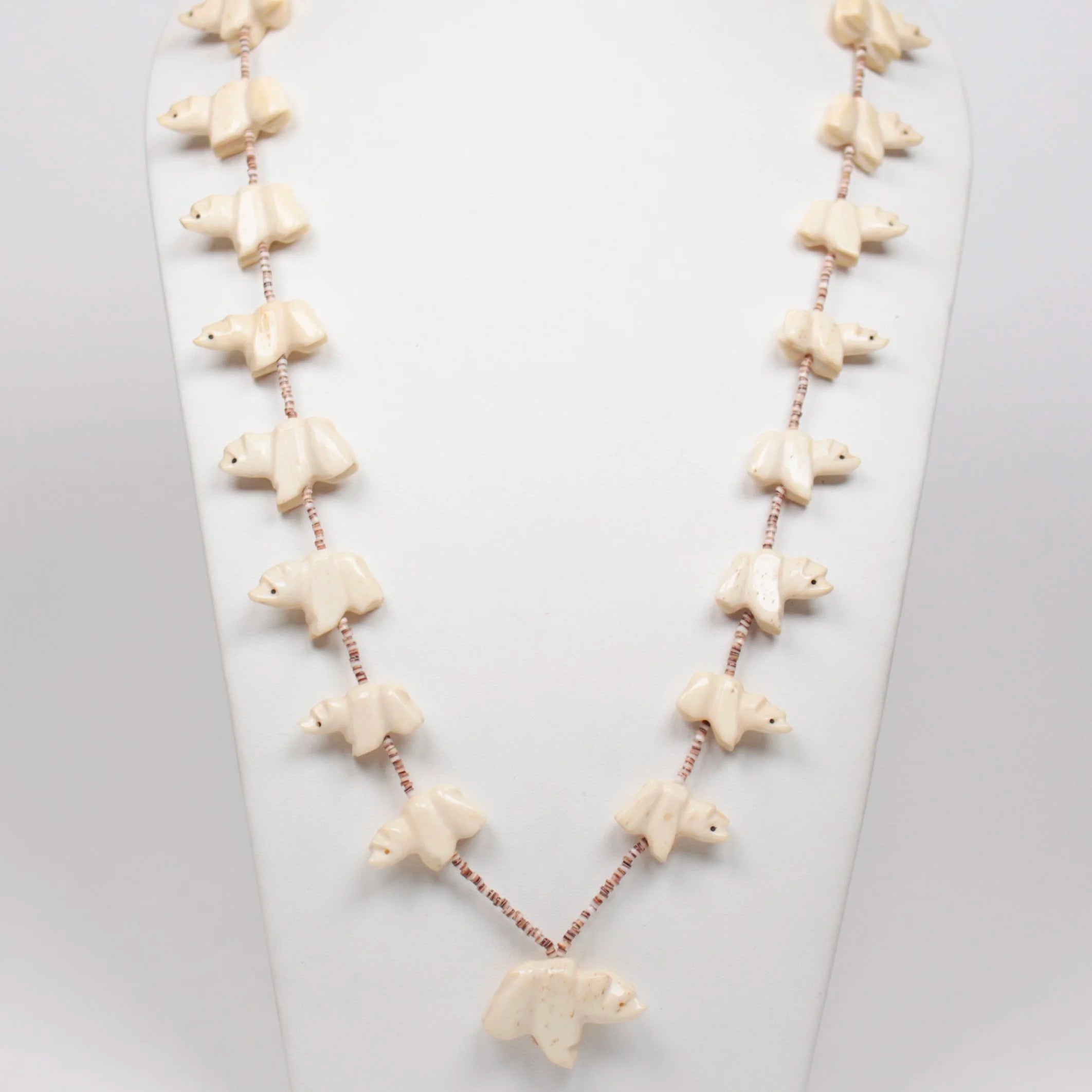 Zuni Bear Fetish Necklace
