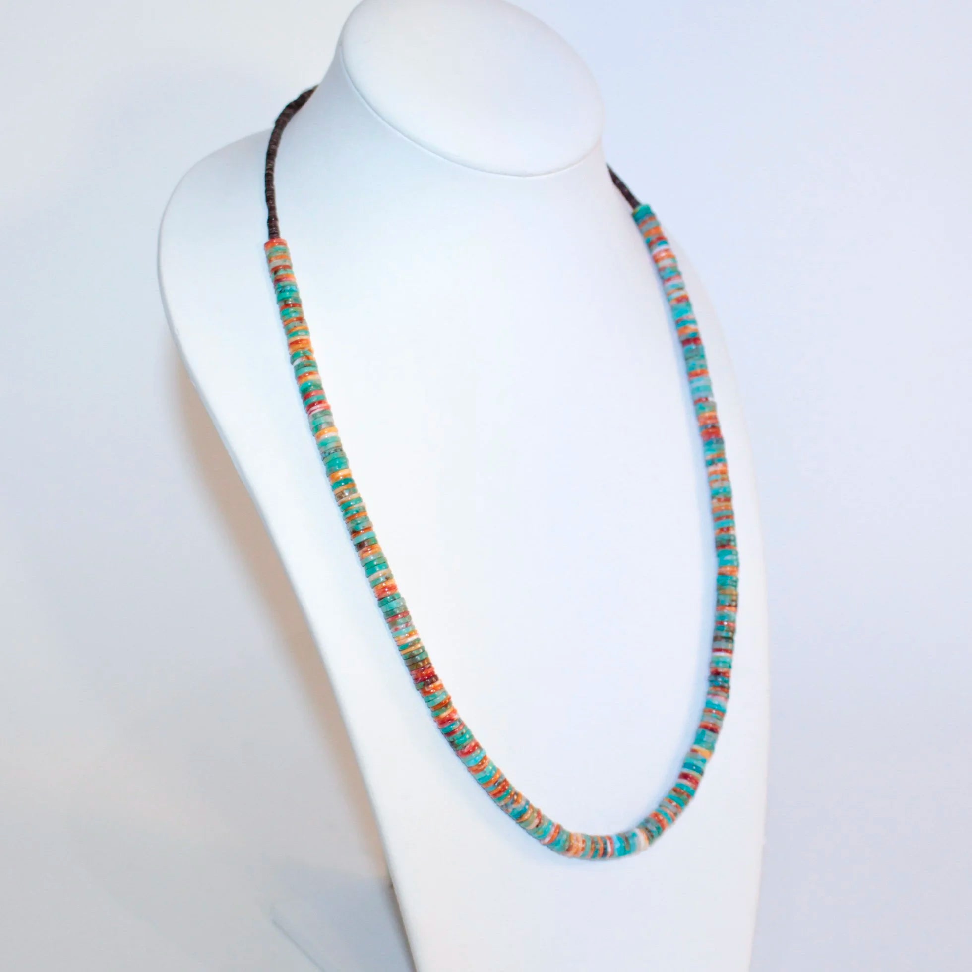 Kewa Green Turquoise & Spondylus Beads