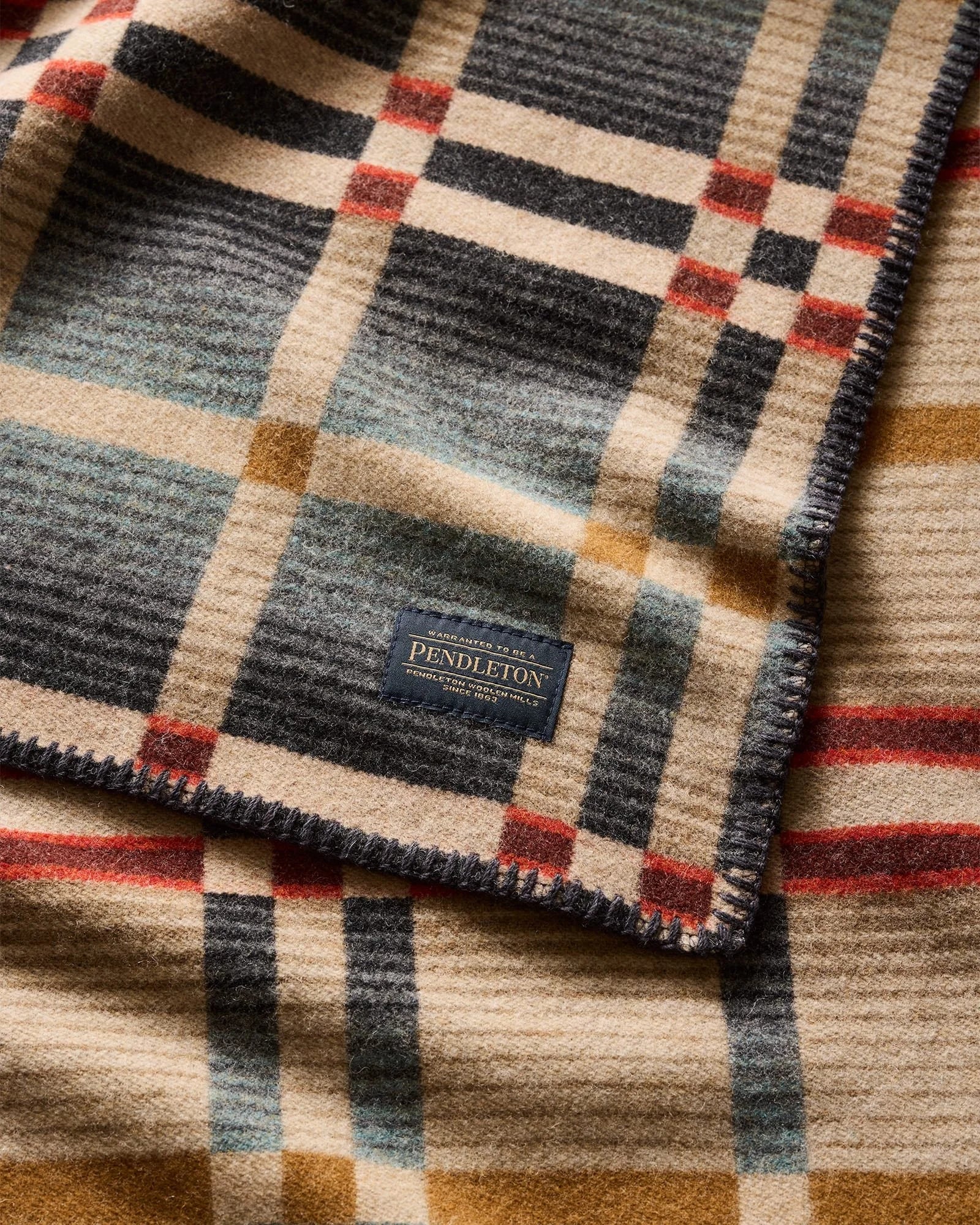 Pendleton - Four Square Throw - Slide Mountain Shale