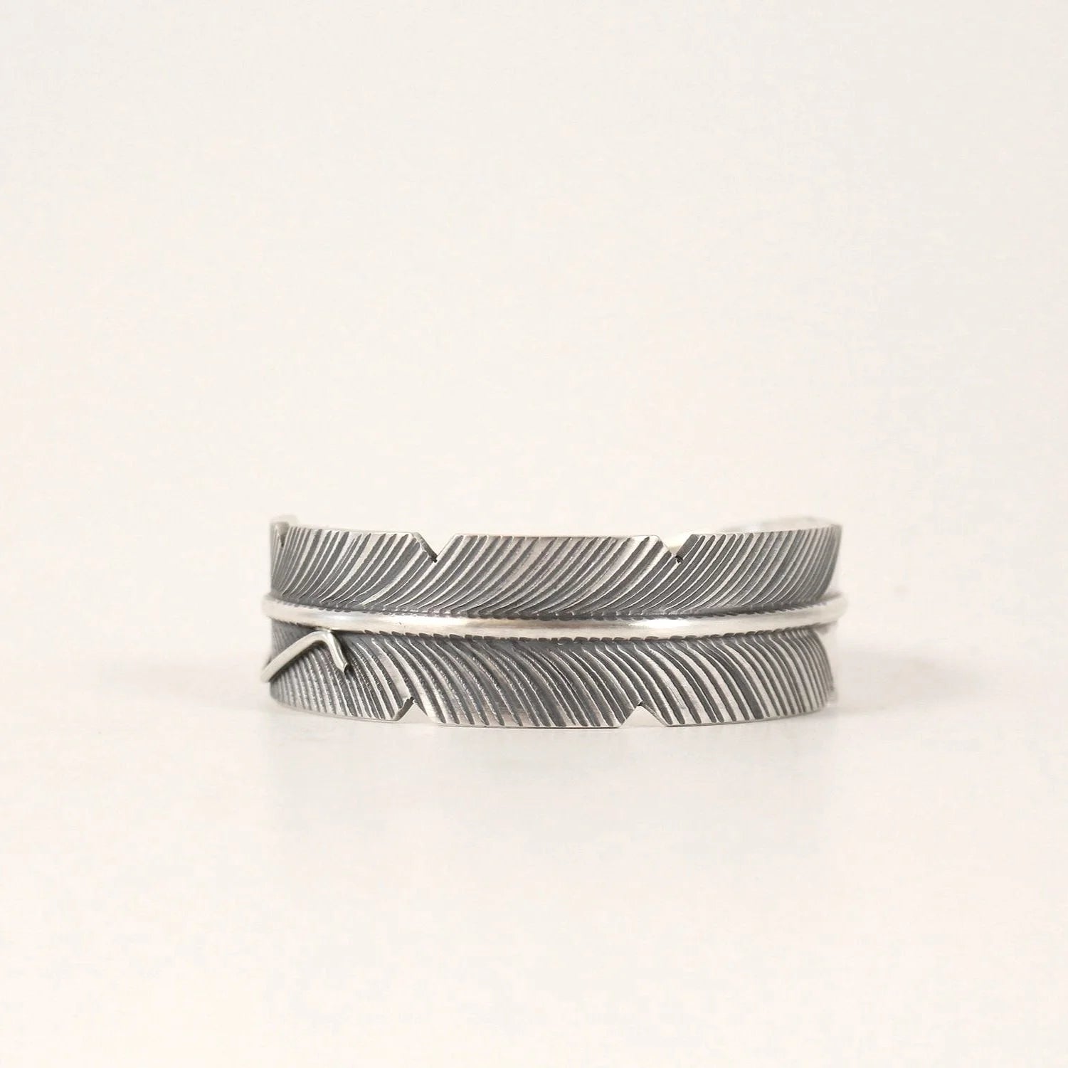 Navajo Wide Feather Cuff