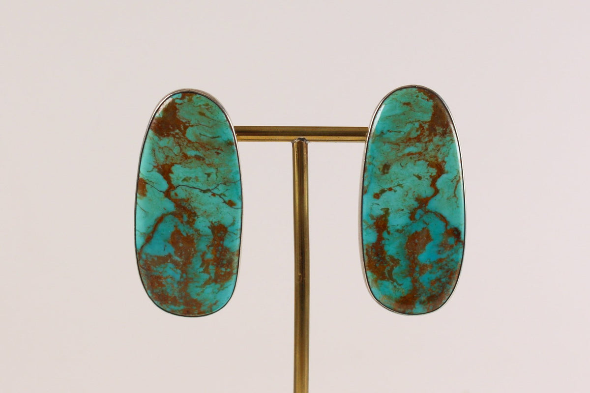 Vintage Navajo Turquoise Earrings