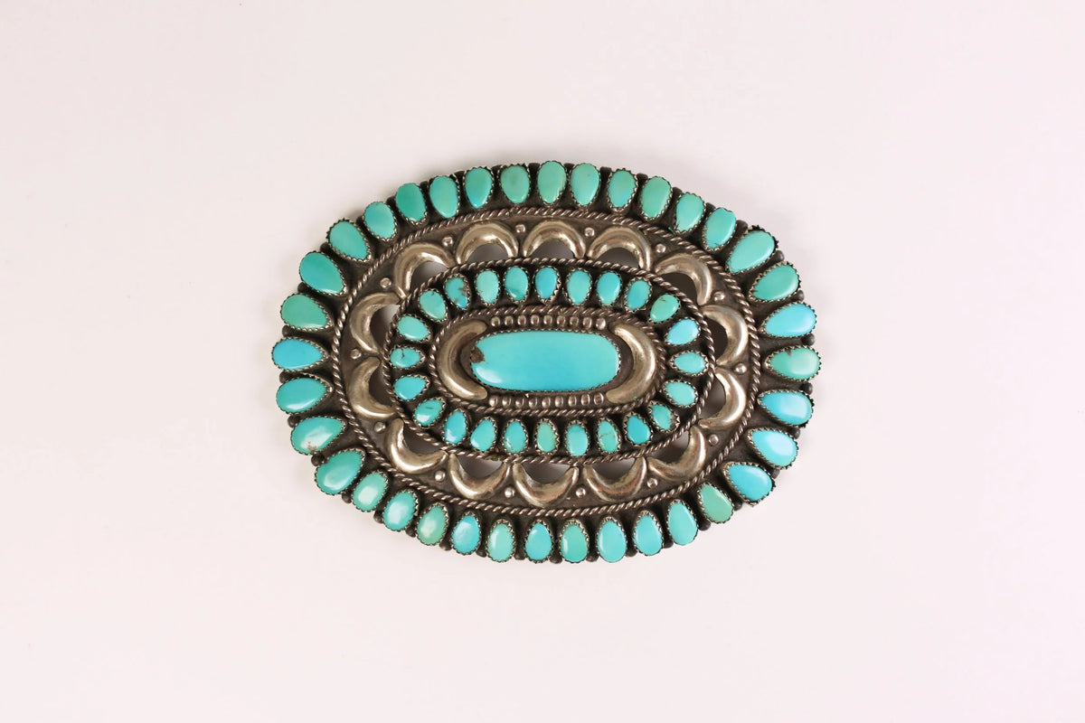 Mid Century Zuni Cluster Pin