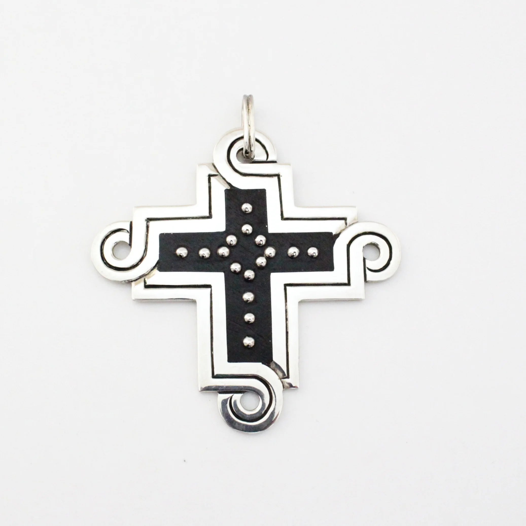 William Spratling - Celtic Cross Ebony Inlay