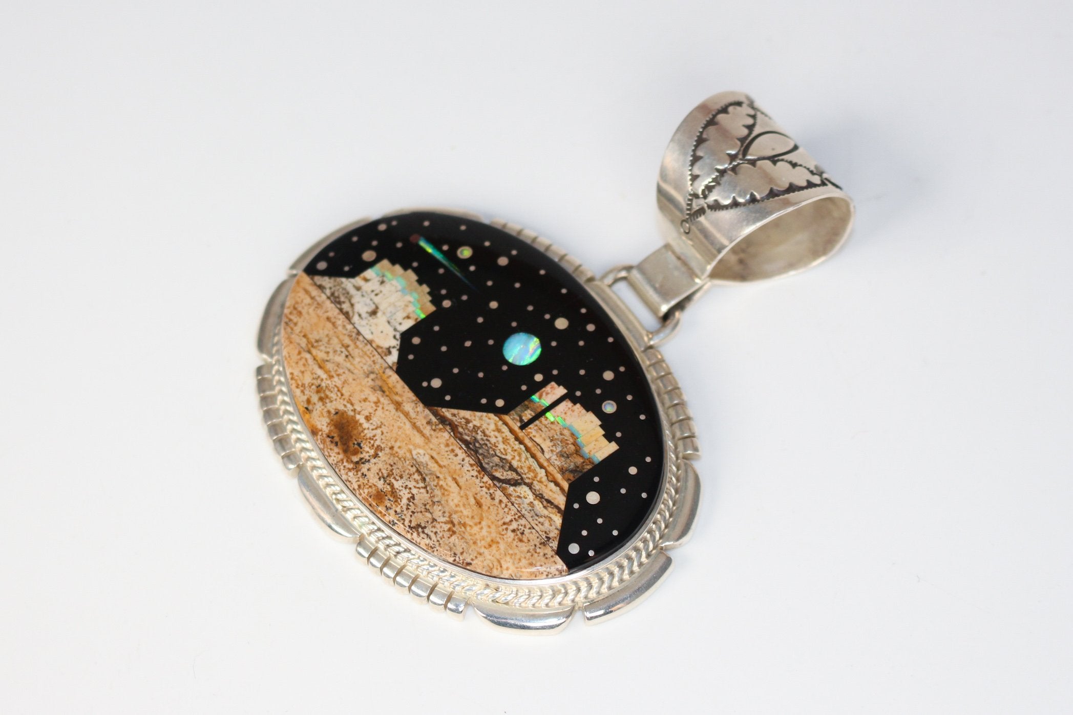 Calvin Begay Inlay Pendant