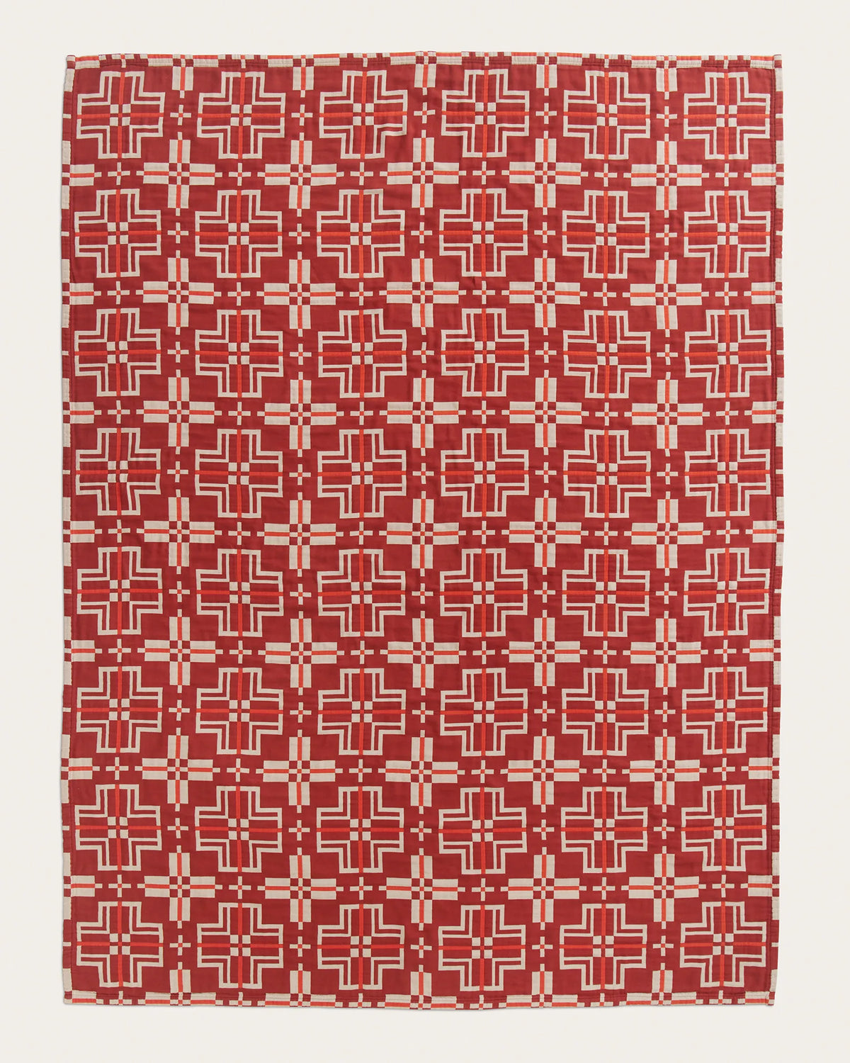 Pendleton - San Marcos Organic Cotton Matelassé - Persimmon - King