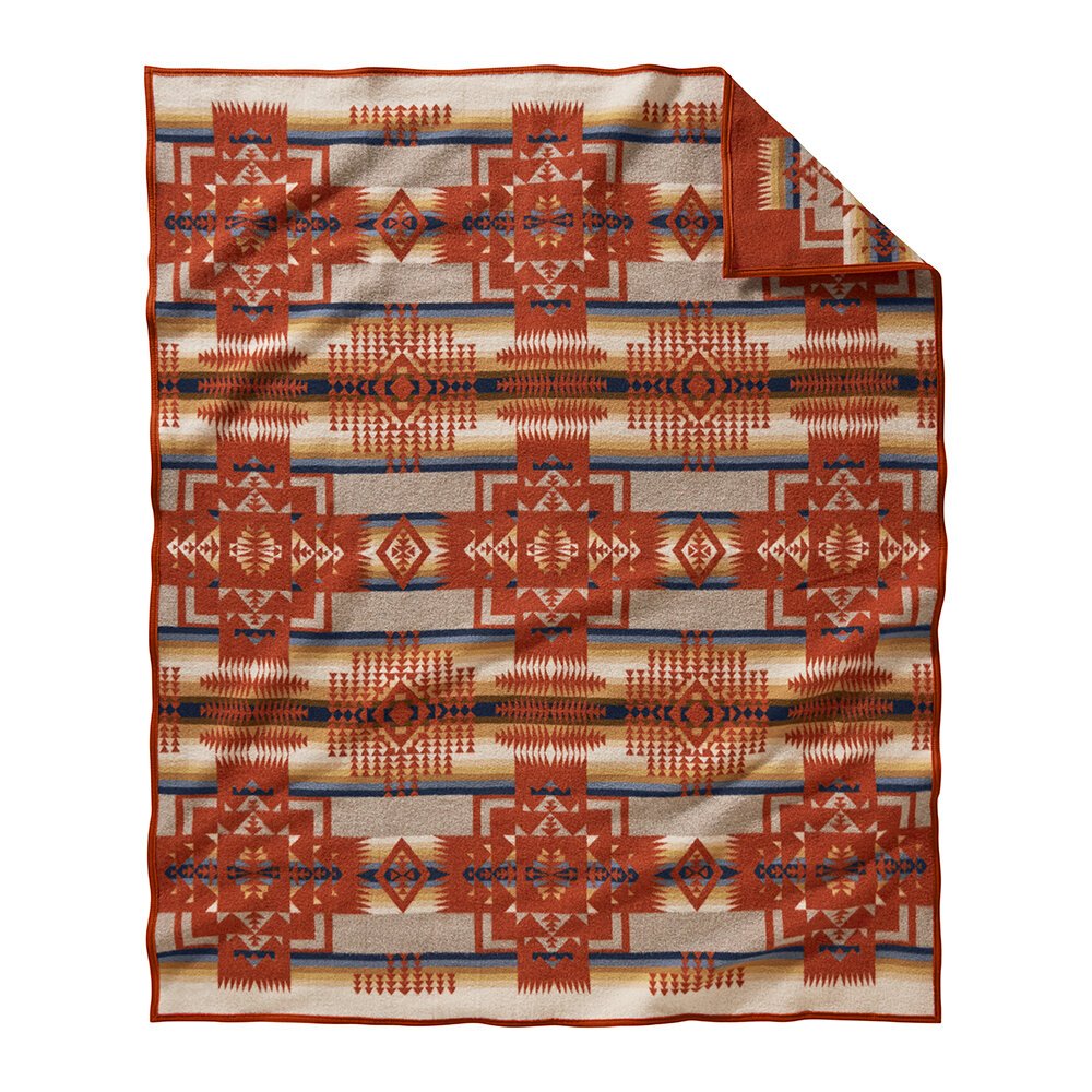 Pendleton - Chief Joseph Napped Blanket - Chilli