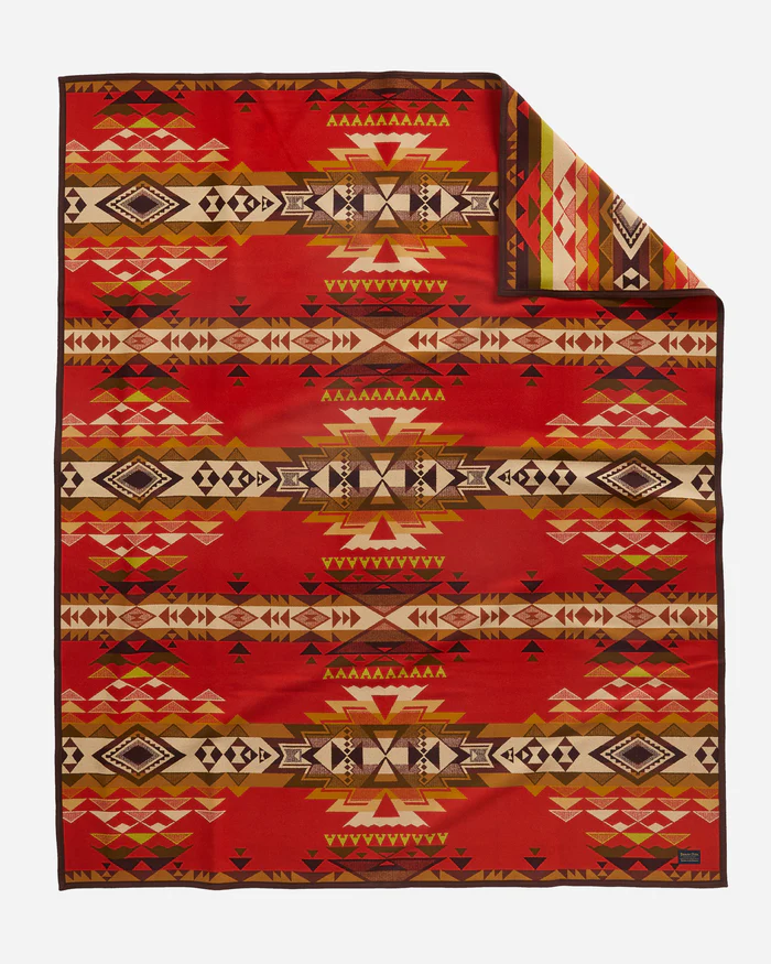 Pendleton - Highland Peak Red - Jacquard Blanket