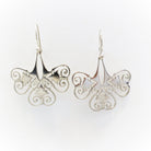 River & Sons - Sterling Filigree Butterfly Earrings