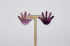 William Spratling - Amethyst Hand Earrings