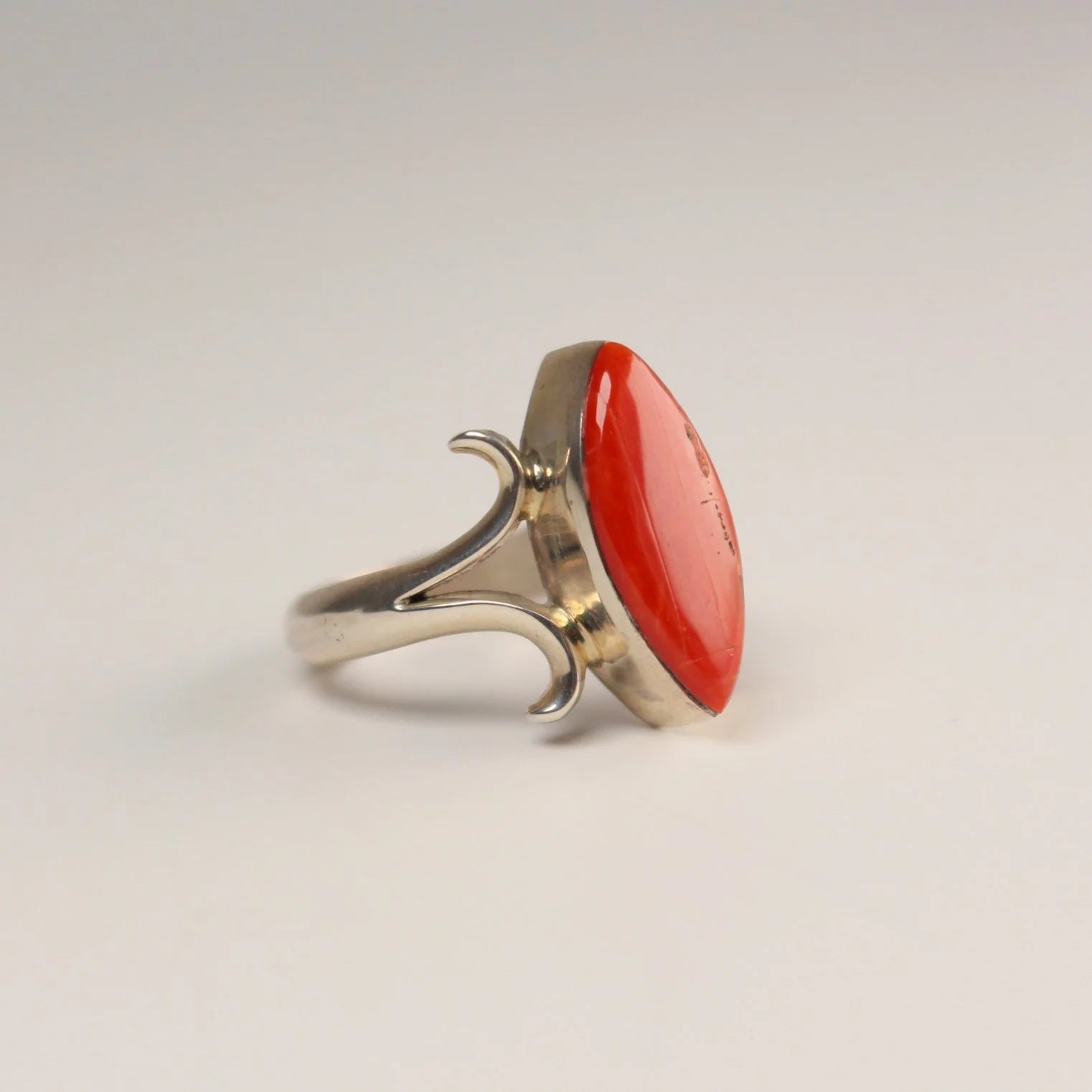 Navajo Coral Ring