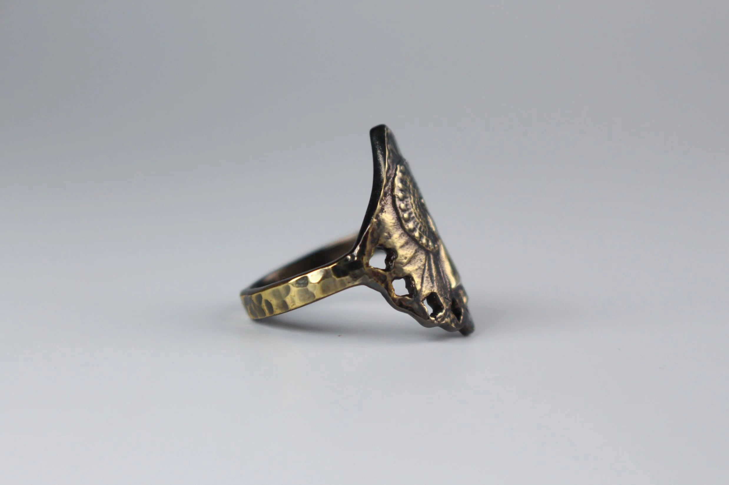 River & Sons - Our Lady of Guadelupe Ring in Brass