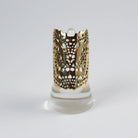 River & Sons - Laser-Cut Brass Lace Ring