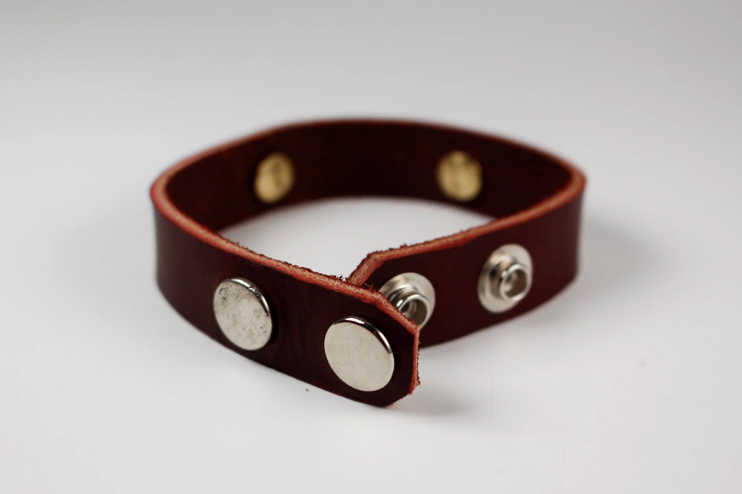 Turquoise Inlay on Leather