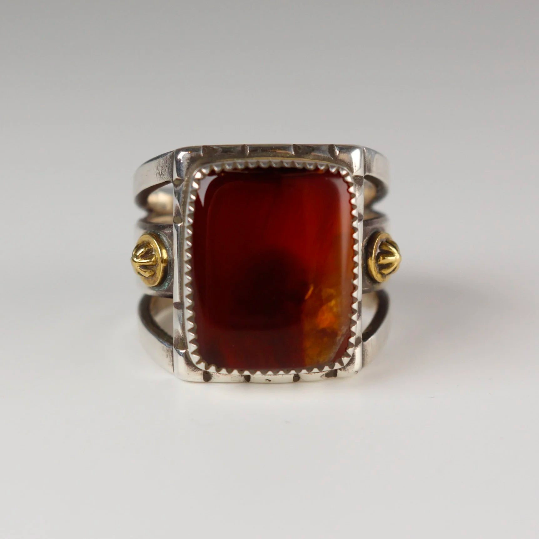 Sebastian Cilento - 22 Karat, 925 & Carnelian Badlands