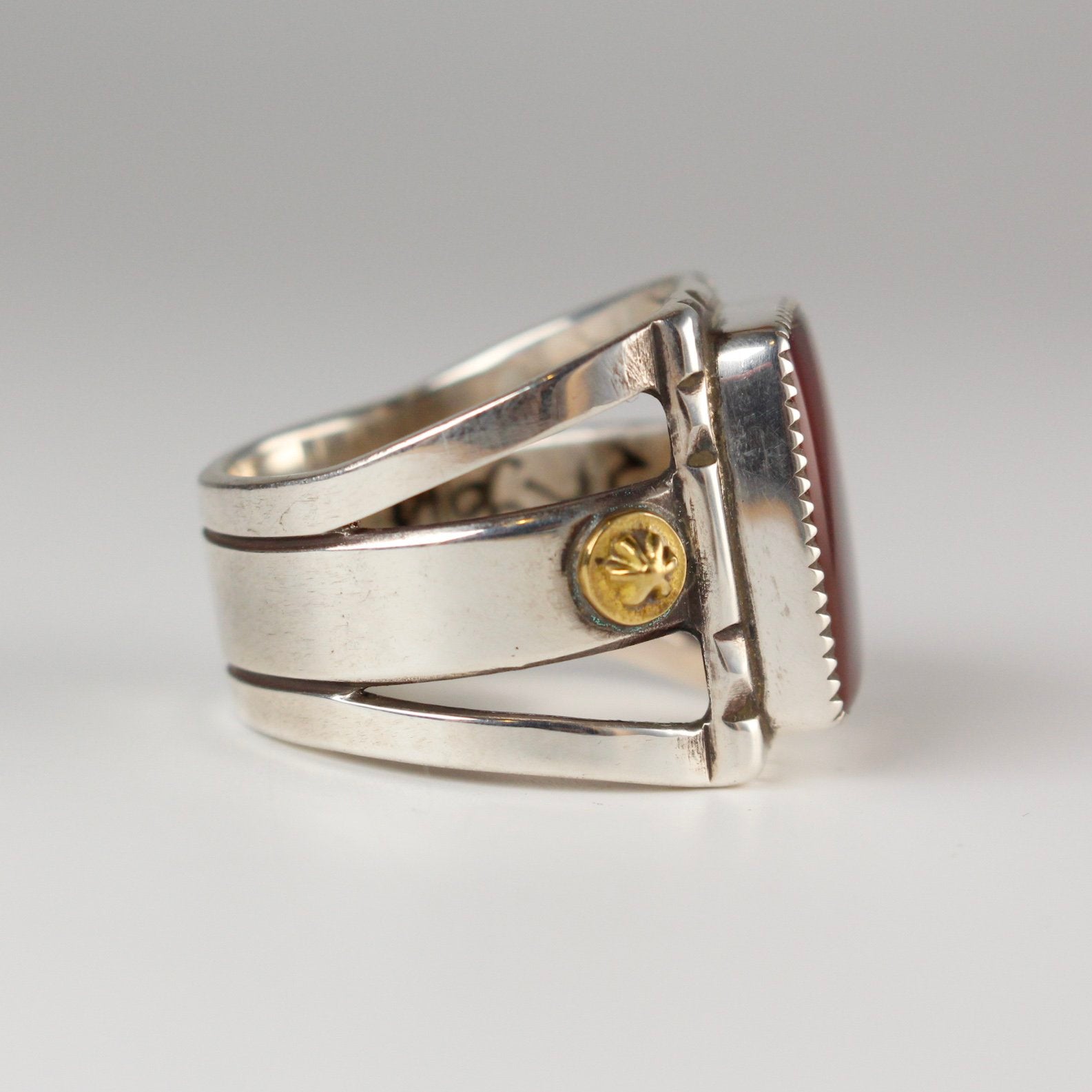 Sebastian Cilento - 22 Karat, 925 & Carnelian Badlands