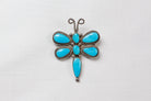 Zuni Turquoise Inlay Dragonfly PIn