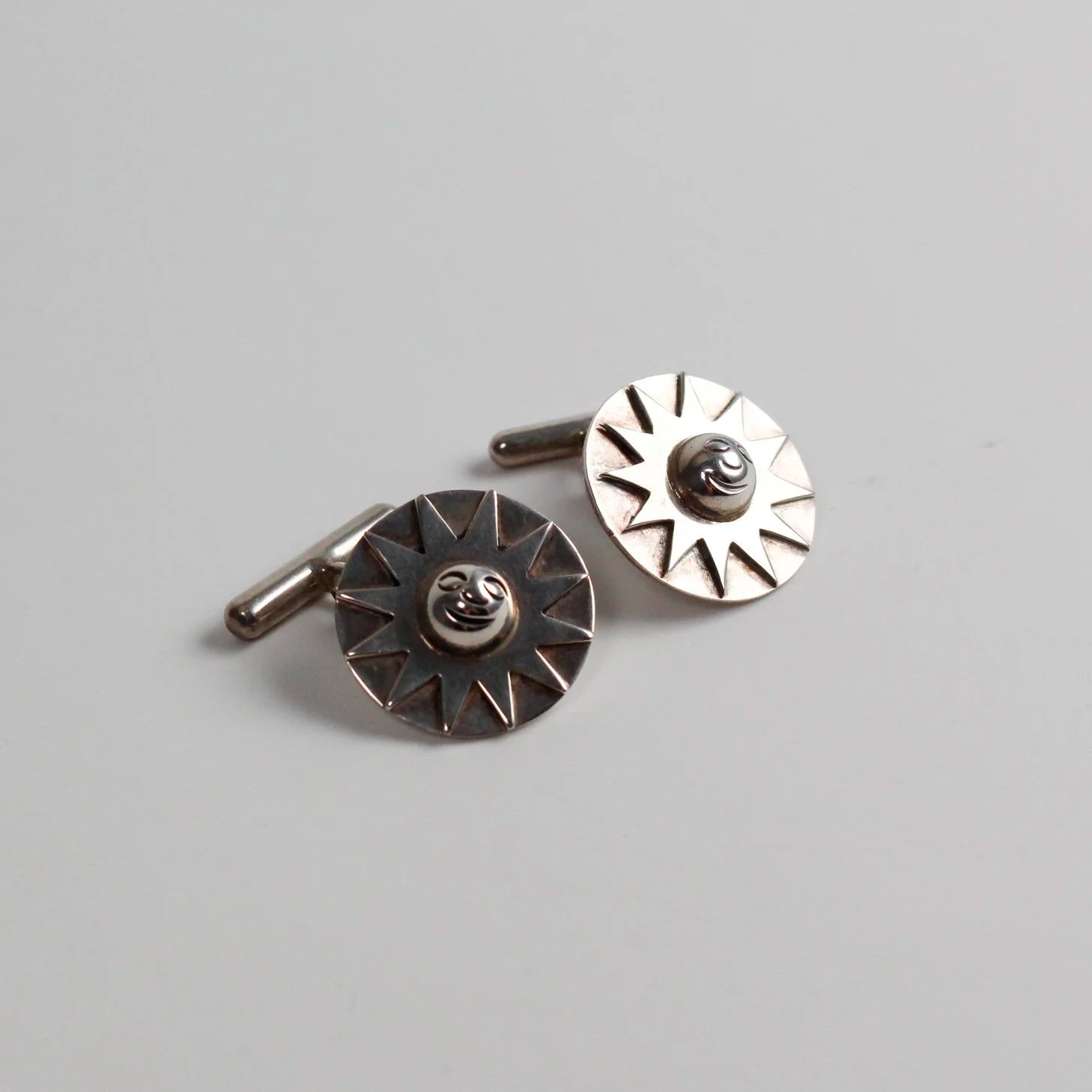 William Spratling - Sunburst Cuff Links