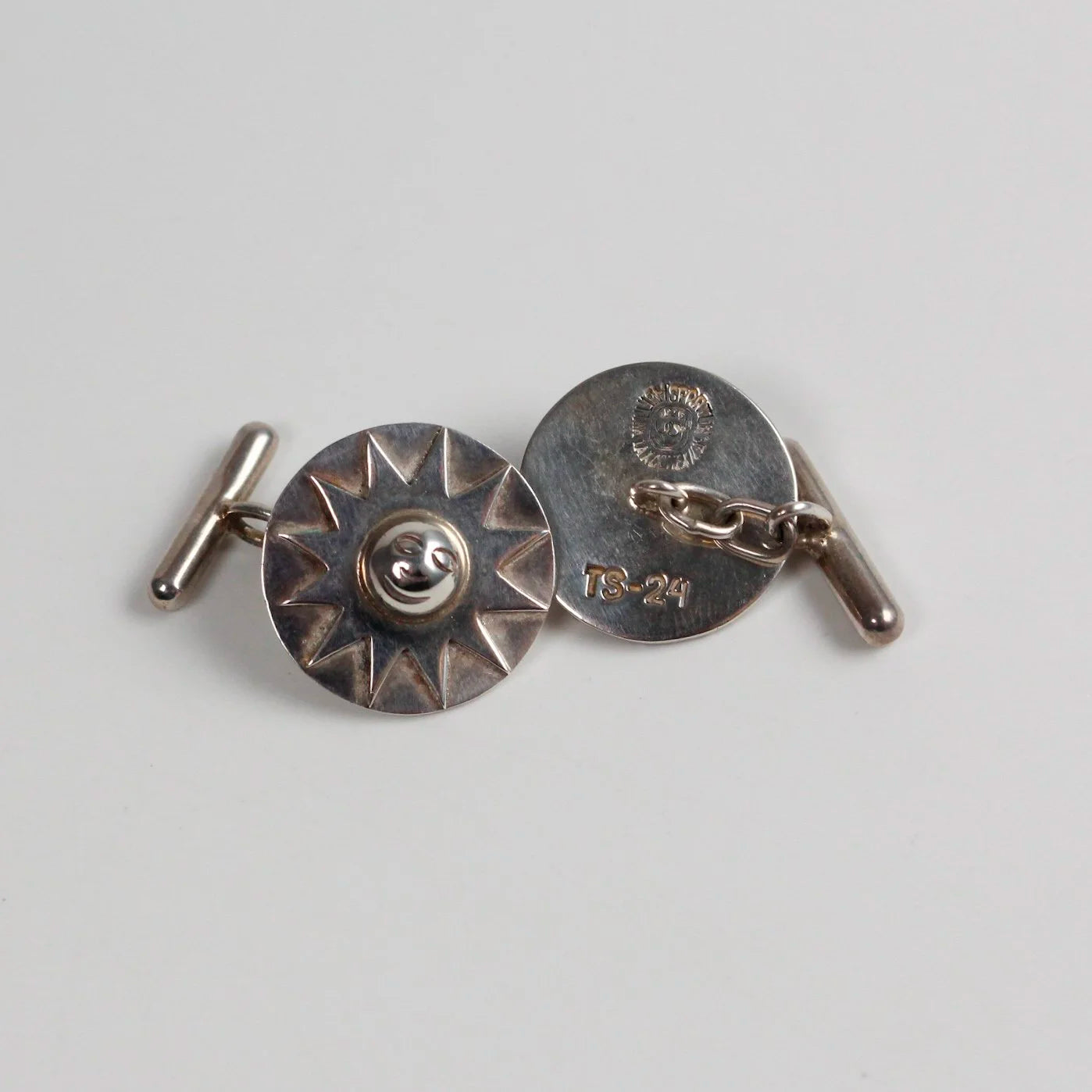 William Spratling - Sunburst Cuff Links