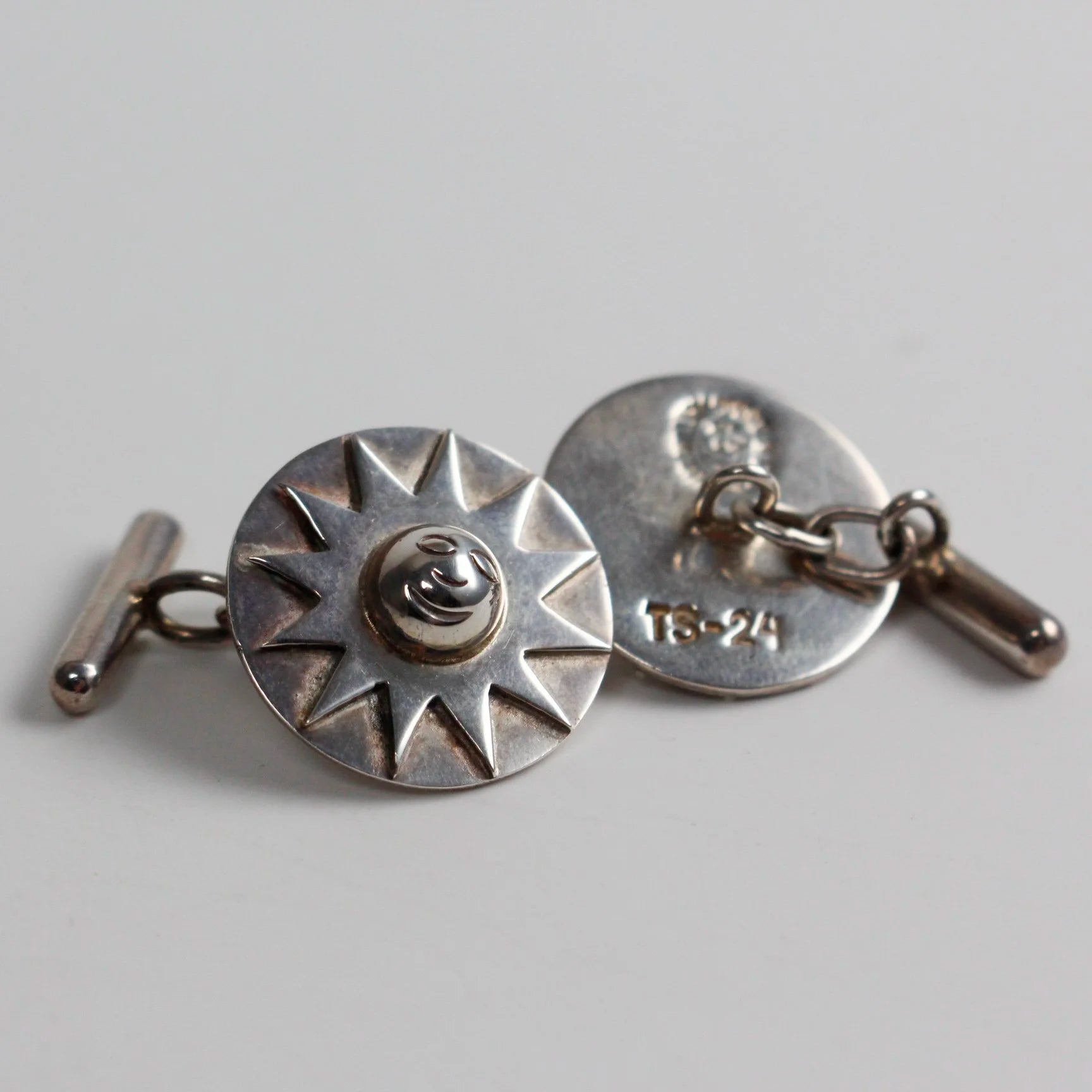 William Spratling - Sunburst Cuff Links